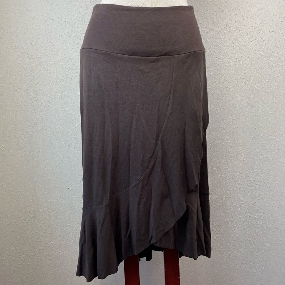 EUC Bandolino Womens Brown Maxi Skirt Size S
